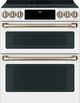 Café™ 30" Matte White Slide In Double Oven Induction Range-0