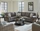 Southern Motion™ Customizable Bedford Park 3-Piece Power Reclining L-Shape Sectional with Power Headrest -1