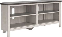 Signature Design by Ashley® Dorrinson Two-Tone Corner TV Stand