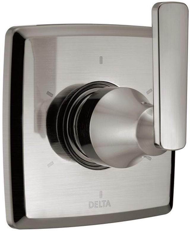 Delta Ashlyn® Stainless 6-Setting 3-Port Diverter Trim-0