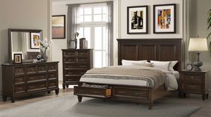 Gavin 4-Pc King Storage Bedroom Set