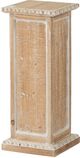 A & B Home Natural/Washed White Pedestal-0