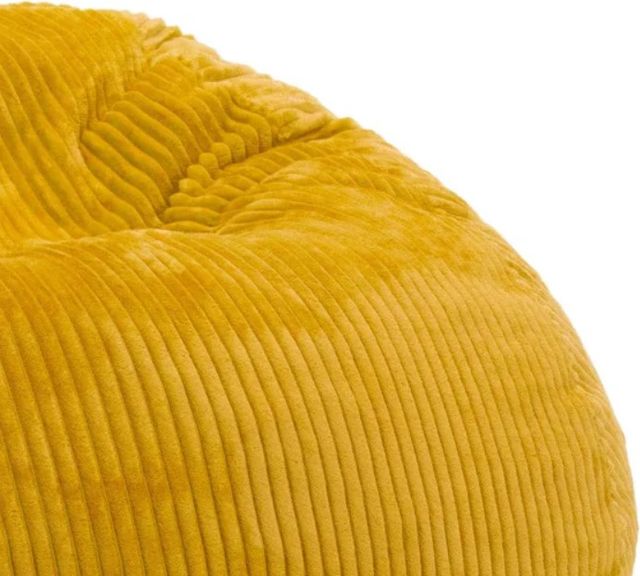 CordaRoy's® Saffron Plush Corduroy Queen Bean Bag-1