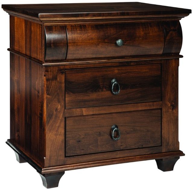 Mavin Customizable Bartlett's Island 3-Drawer 28" Nightstand-0