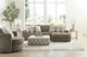 Albany Industries 3-Piece Haven Cocoa Sectional-1