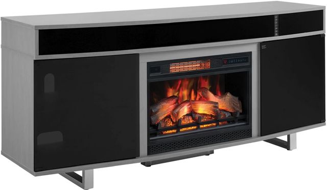 ClassicFlame® Enterprise Imperial Gray 72" TV Stand-0