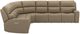Flexsteel® Jarvis Parchment/Mica Power Reclining L-Shape Sectional with Power Headrests-0