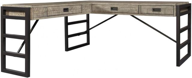 aspenhome® Grayson Cinder Gray L-Shaped Desk-0