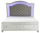 Homelegance® Leesa Silver California King Platform Bed-2
