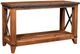 Horizon Home® Urban Rustic Brown Sofa Table-0