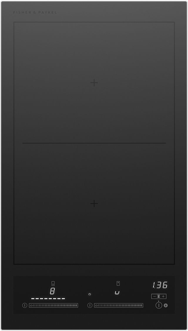 Fisher & Paykel Series 7 12" Black 2-Zone Induction Cooktop-0