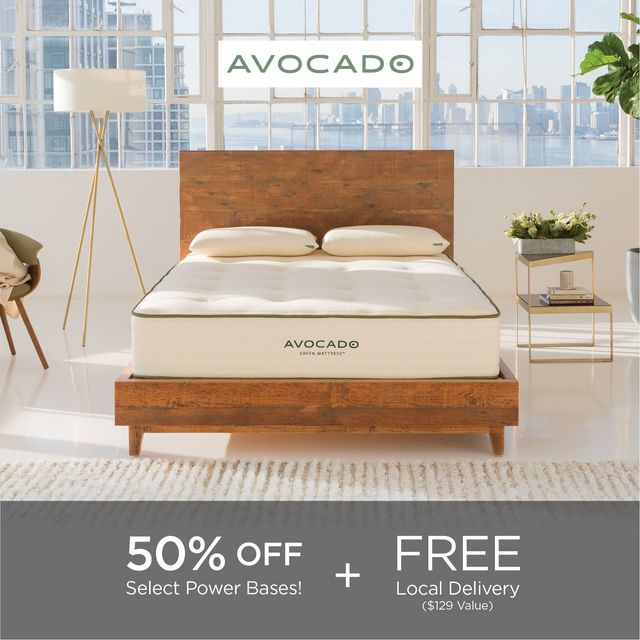 Avocado Green 11" Innerspring Firm Tight Top Queen Mattress