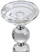 A & B Home Clear 10" Candle Holder-2