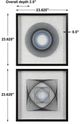 Uttermost® 2-Piece String Duet Shadow Boxes Wall Art Set-3