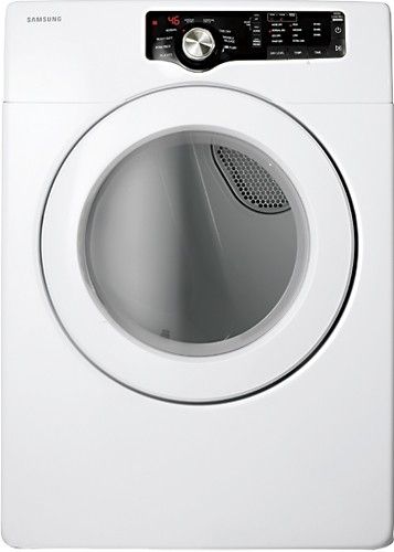 Samsung 7.3 Cu. Ft. White Front Load Gas Dryer-0