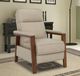 BarcaLounger® Ashland Cashmere Stone Manual Recliner-1