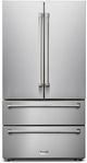 Thor Kitchen® 36" 22.5 Cu. Ft. Fingerprint Resistant Stainless Counter Depth French Door Refrigerator -0