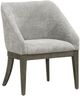 Liberty Furniture Cascade Falls 5-Piece Gray Mist/Satin Espresso Pedestal Dining Set-2
