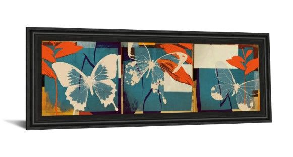 Classy Art Butterflies Viola by Noah Wall Art-1