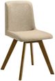 Armen Living Gina 5-Piece Sand/Walnut Dining Set-3