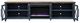 Legends Home Ithaca Blue Denim/Bourbon 96" Fireplace Console-4