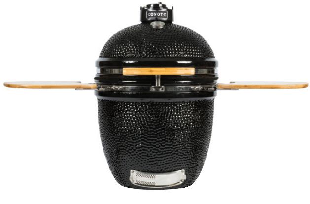 Coyote® Asado 22" Black Built-In Charcoal Smoker-0