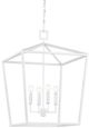 Currey & Company Denison Gesso White Grande Chandelier-0
