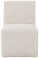 Classic Home Brighton Beige Vanilla Upholstered Dining Chair-2
