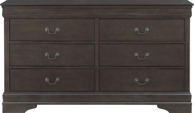 Signature Design by Ashley® Leewarden 2-Piece Dark Brown King Sleigh Bed Set-2