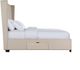Elements International Magnolia Sand Queen Upholstered Storage Bed-1