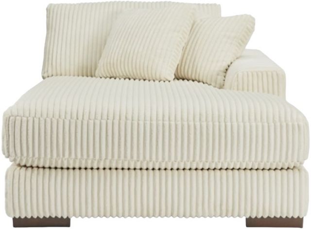 Signature Design by Ashley® Lindyn 4-Piece Ivory Right-Arm Facing Sectional and Chaise-4