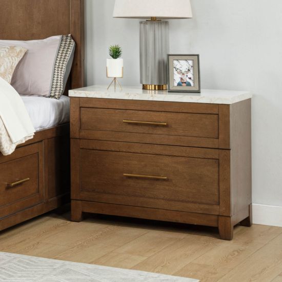 New Classic® Home Furnishings Devonshire Cognac Nightstand-1