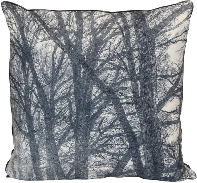 Stylecraft Norman Wyatt Home Black/Gray Designer Throw Pillow-0