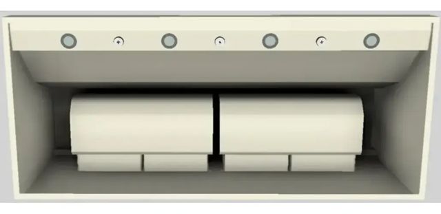 Vent-A-Hood® 60" Biscuit Wall Mounted Range Hood-3