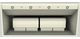 Vent-A-Hood® 60" Biscuit Wall Mounted Range Hood-3