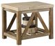 Homelegance® Ridley Weathered Natural End Table-0