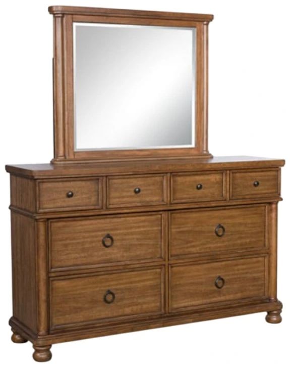 Signature Design by Ashley® Chadworth Brown Dresser and Mirror-0