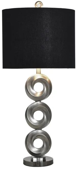 Stylecraft Infinate Silver Table Lamp-1