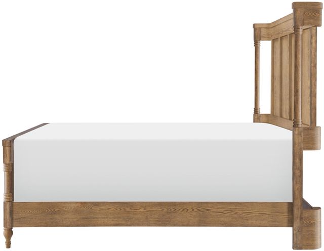 Legacy Classic Vintage Market Barnwood Oak Queen Shelter Bed-3