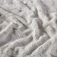 Olliix by Madison Park Zuri Snow Leopard 60x70" Polyester Faux Tip Dyed Brushed Long Fur Throw-1