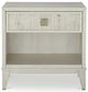 Century® Curate Carlyle Beige 1-Drawer Nightstand-1