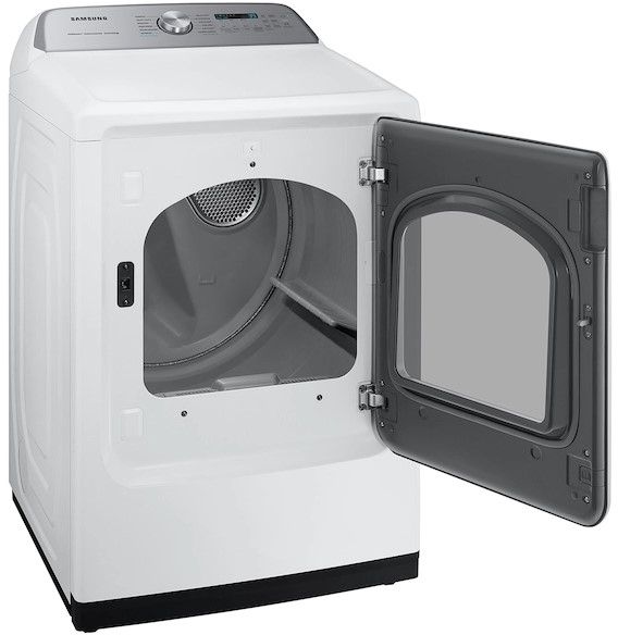 Samsung 7.4 Cu. Ft. White Gas Dryer-2