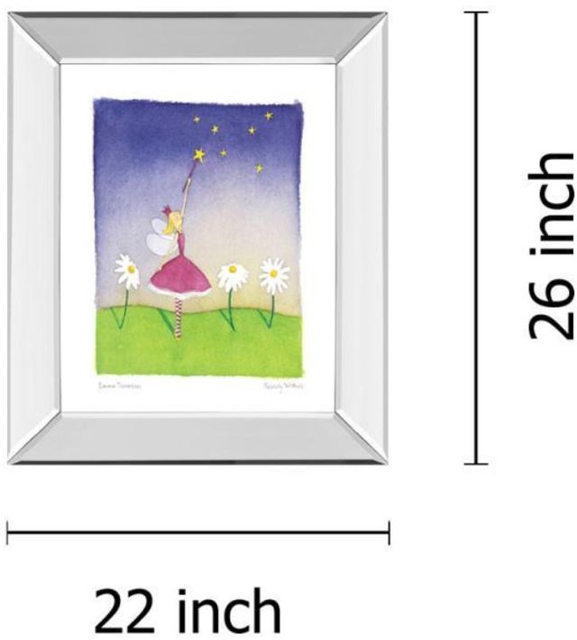 Classy Living Emma Thomson Felicity Wishes I 22" Wall Art-2