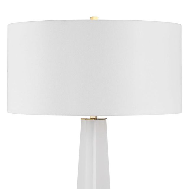Uttermost® Rosin White Floor Lamp-4
