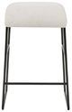 Uttermost® Arcane Ecru Counter Stool-3