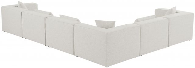 Meridian Furniture Cube 6-Piece Cream Modular Sectional-1