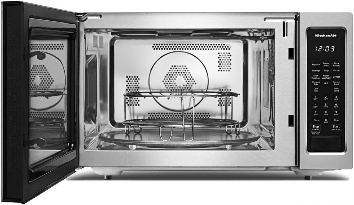 KitchenAid KMCC5015GSS Countertop Convection Microwave Oven - Thumbnail 2