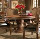 Michael Amini® Villa Valencia Classic Chestnut Round Dining Table-1