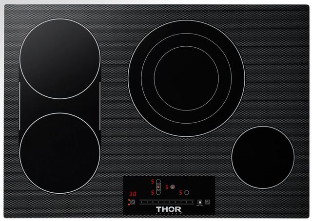 Thor Kitchen® Professional 30" Black Electric Cooktop-0