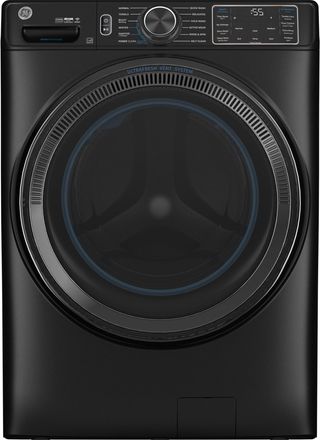 GE® 5 Cu. Ft. Carbon Graphite Front Load Washer with SmartDispense™ UltraFresh Vent System with OdorBlock™ and Steam